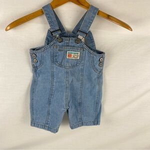 Baby Croco Blue Denim short Overalls baby 24 months 30lbs